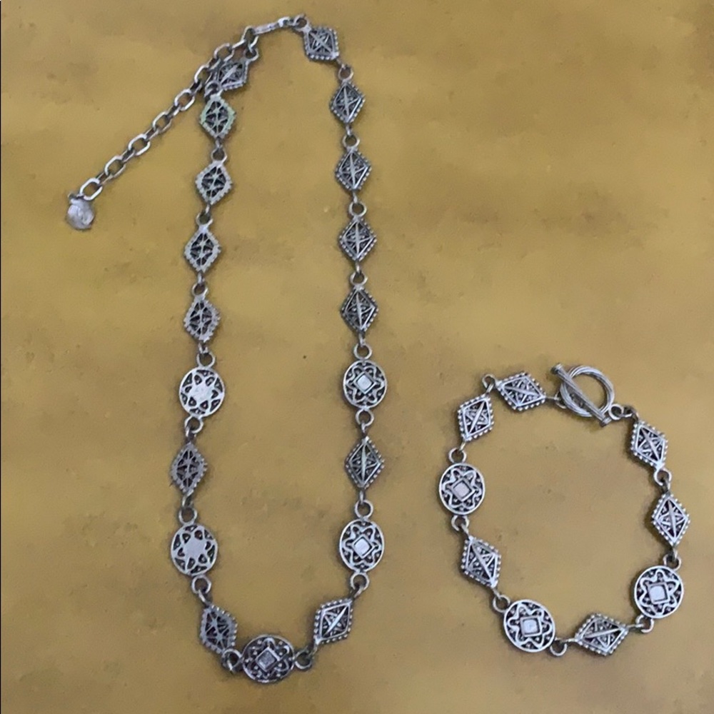 Designer Necklace and Bracelet set